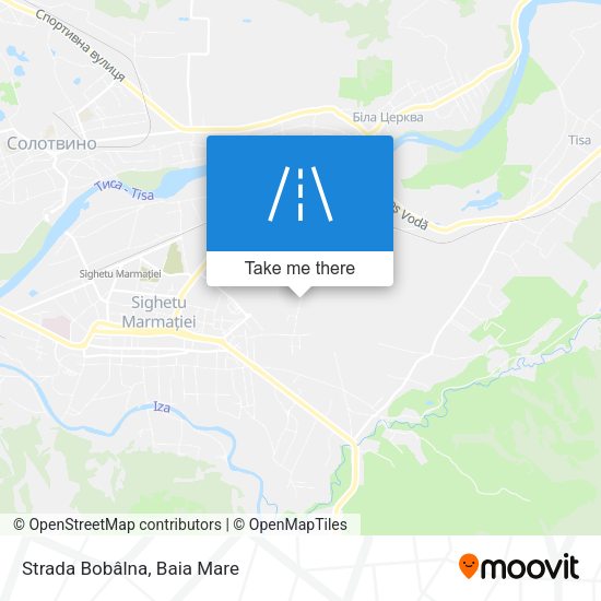 Strada Bobâlna map