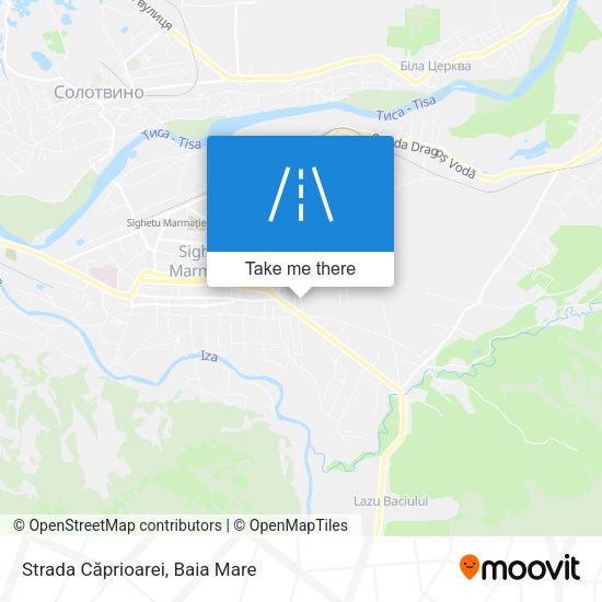 Strada Căprioarei map