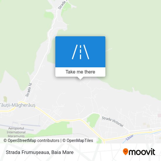 Strada Frumușeaua map