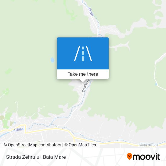 Strada Zefirului map