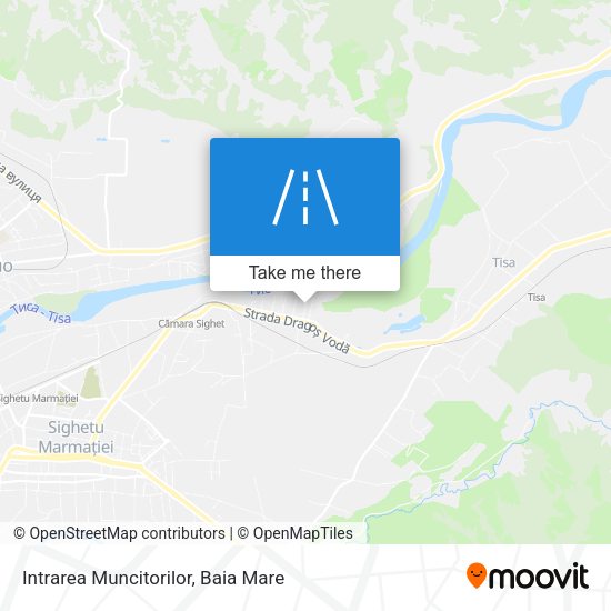Intrarea Muncitorilor map