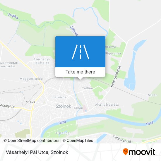 Vásárhelyi Pál Utca map