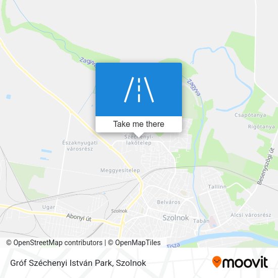 Gróf Széchenyi István Park map
