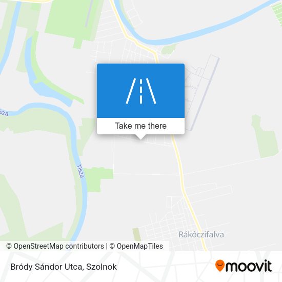 Bródy Sándor Utca map