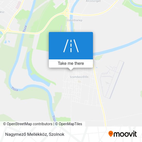 Nagymező Mellékköz map