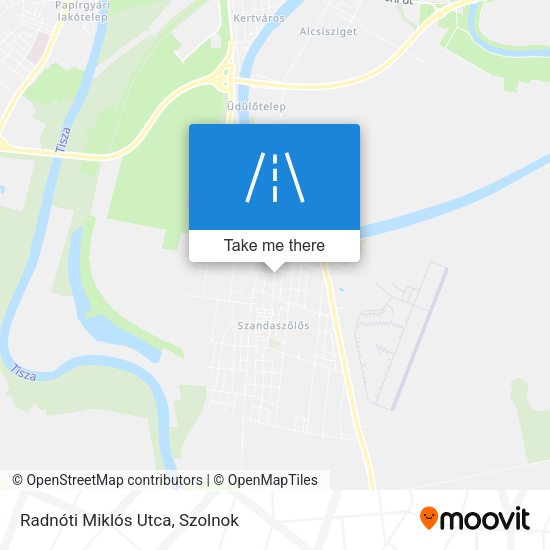 Radnóti Miklós Utca map