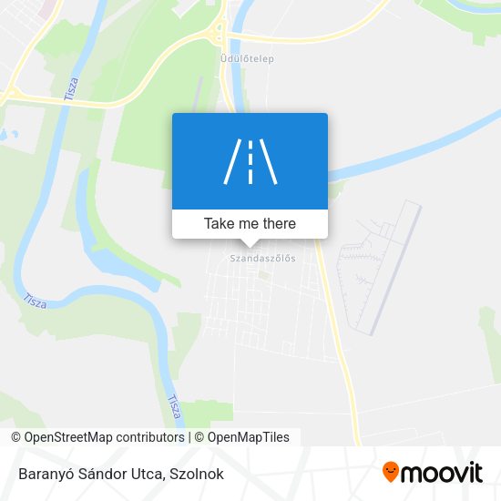 Baranyó Sándor Utca map