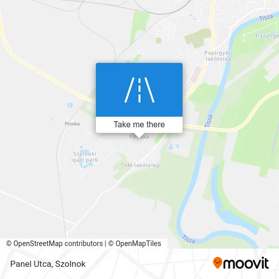 Panel Utca map