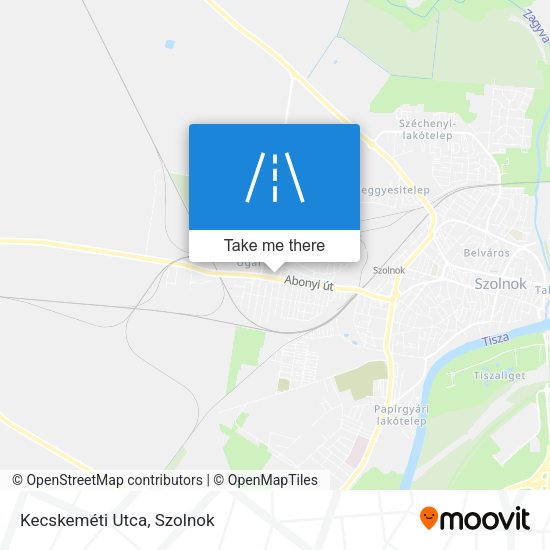 Kecskeméti Utca map