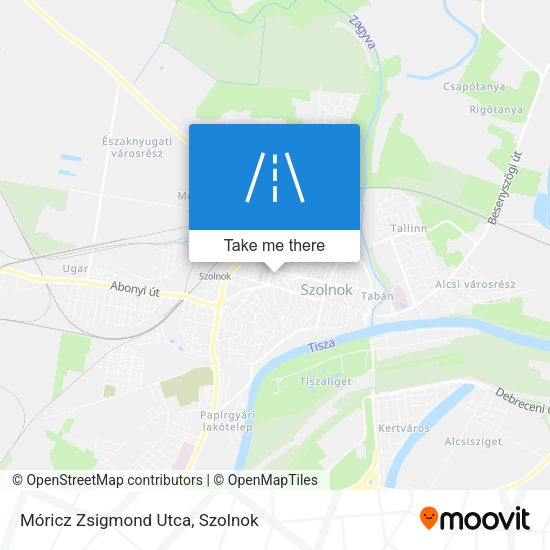 Móricz Zsigmond Utca map