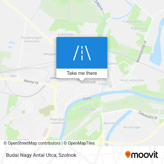Budai Nagy Antal Utca map