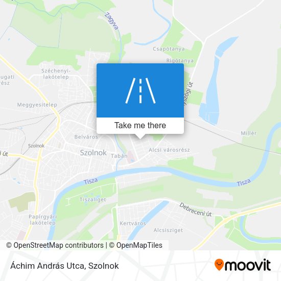 Áchim András Utca map
