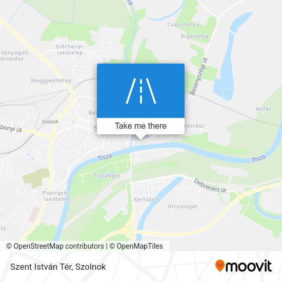 Szent István Tér map