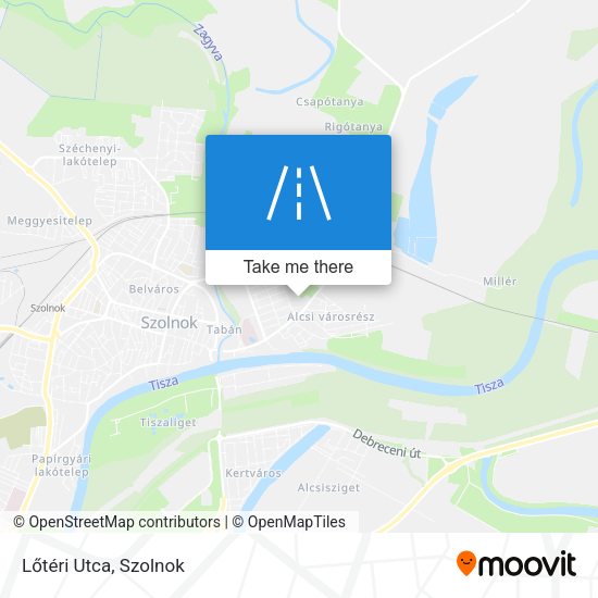 Lőtéri Utca map