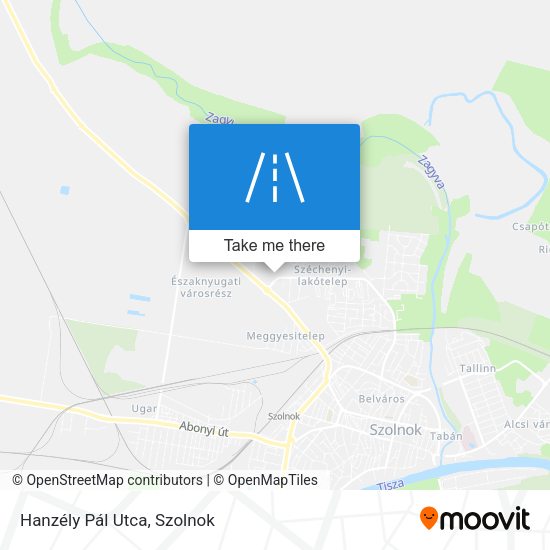 Hanzély Pál Utca map