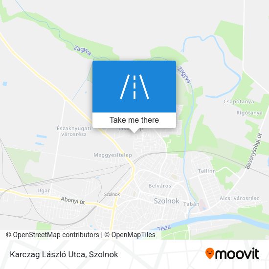 Karczag László Utca map