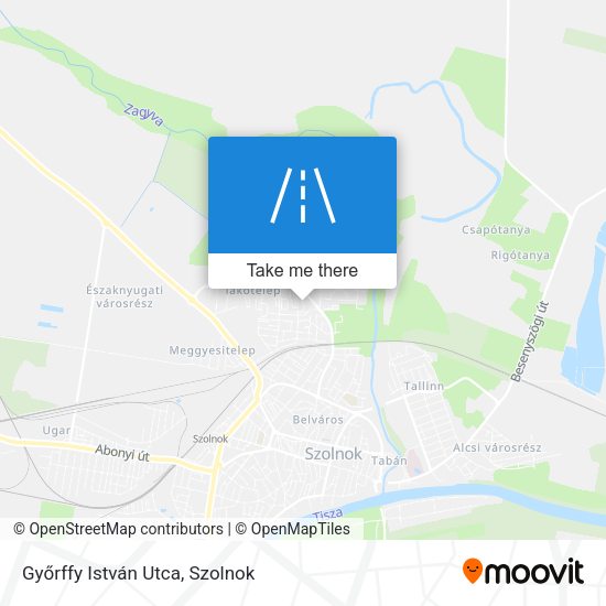 Győrffy István Utca map