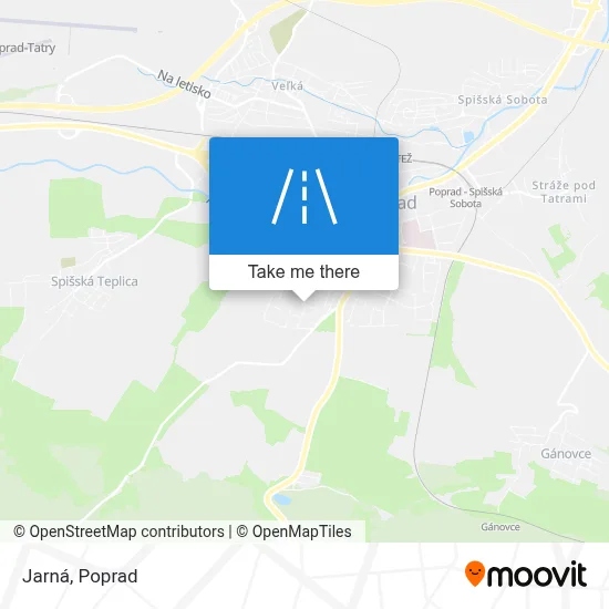 Jarná map