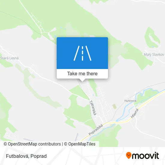 Futbalová map