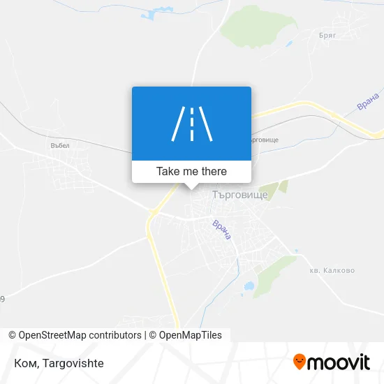 Карта Ком