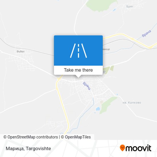 Карта Марица