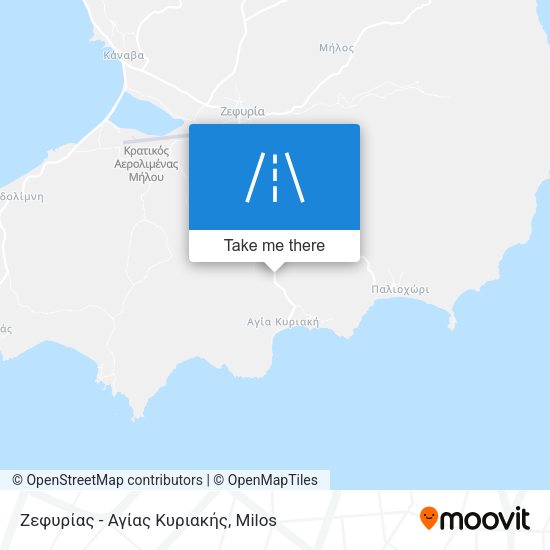 Ζεφυρίας - Αγίας Κυριακής map