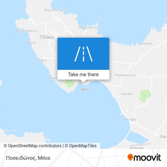 Ποσειδώνος map
