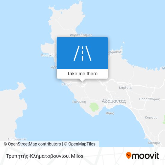 Τρυπητής-Κλήματοβουνίου map