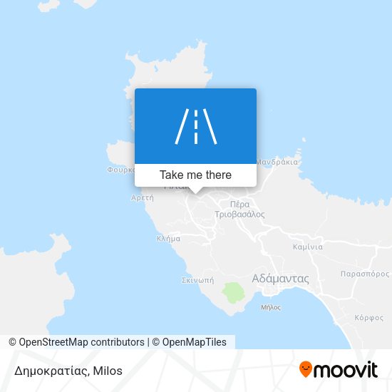 Δημοκρατίας map