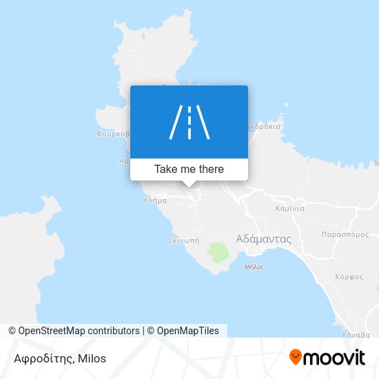 Αφροδίτης map