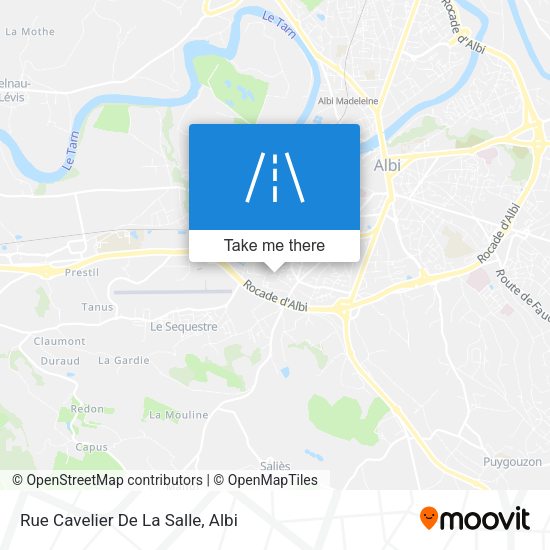 Rue Cavelier De La Salle map