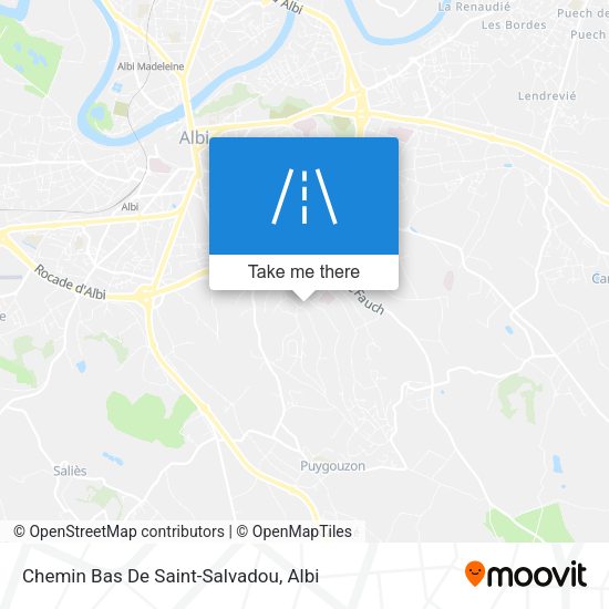 Chemin Bas De Saint-Salvadou map