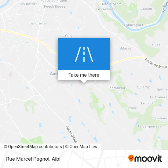 Rue Marcel Pagnol map