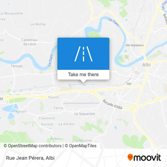 Rue Jean Pérera map
