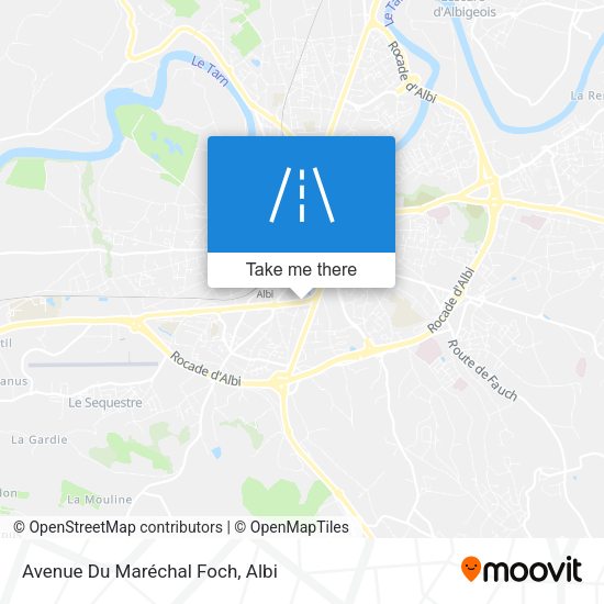 Avenue Du Maréchal Foch map