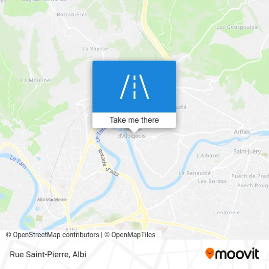 Rue Saint-Pierre map