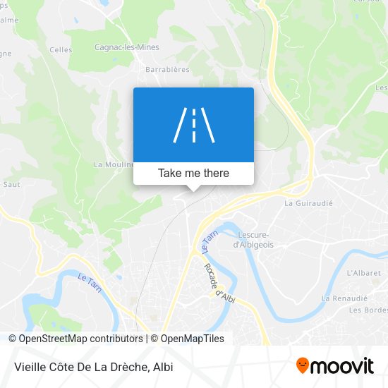 Vieille Côte De La Drèche map
