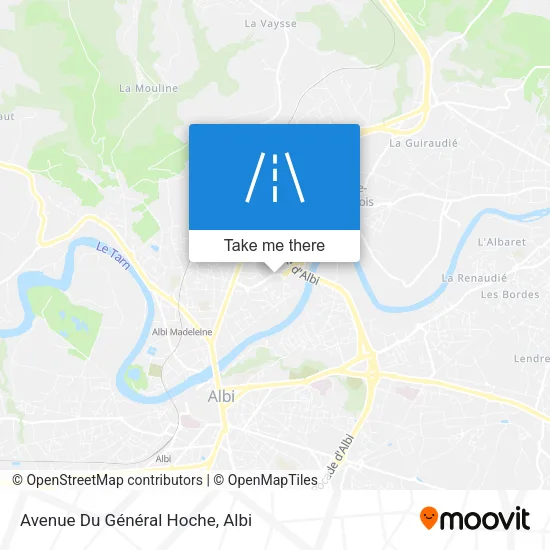 Avenue Du Général Hoche map