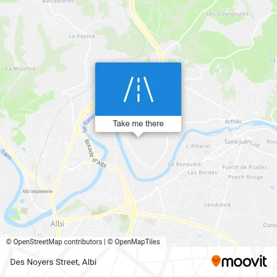 Rue Des Noyers map