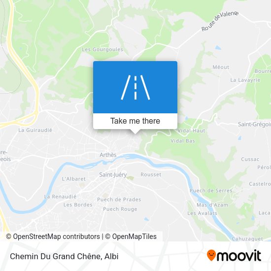 Chemin Du Grand Chêne map