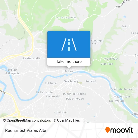 Rue Ernest Vialar map