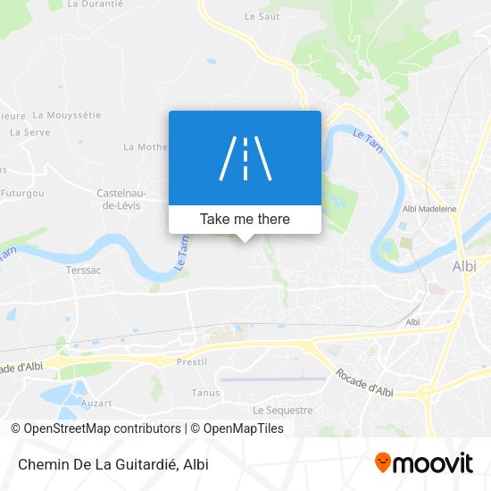 Chemin De La Guitardié map