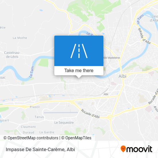 Impasse De Sainte-Carême map