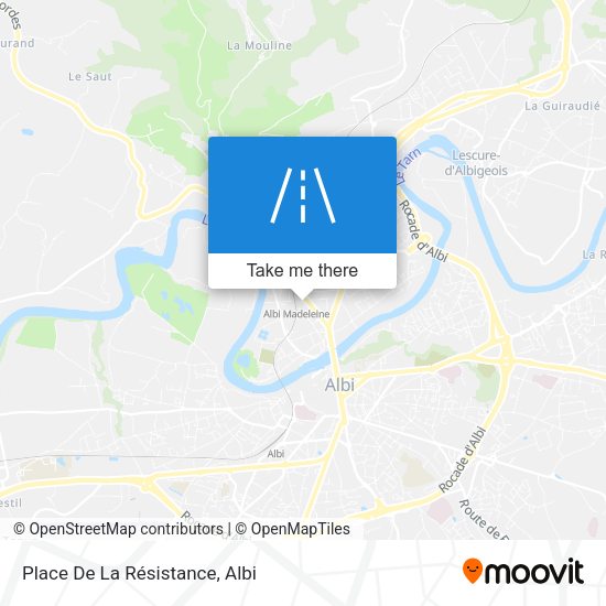 Place De La Résistance map