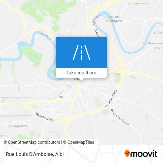Rue Louis D'Amboise map