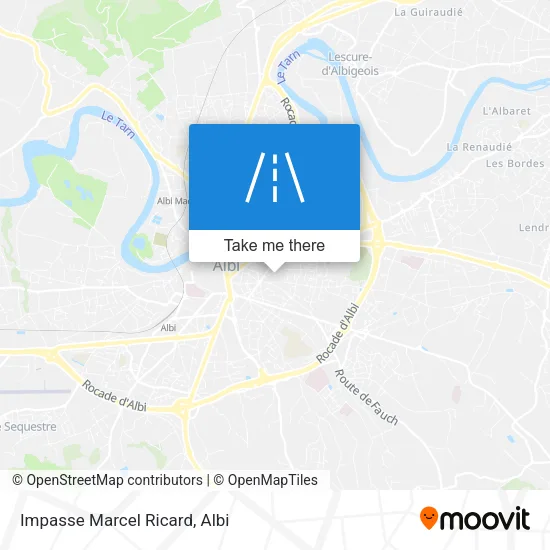 Impasse Marcel Ricard map