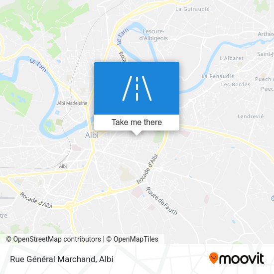Rue Général Marchand map