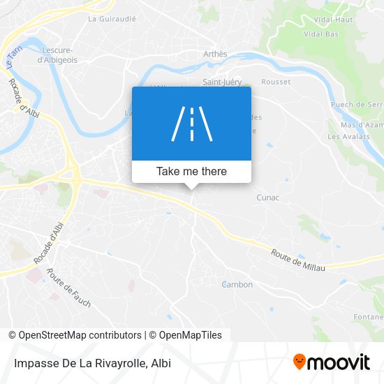 Impasse De La Rivayrolle map