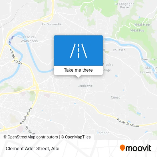 Rue Clément Ader map