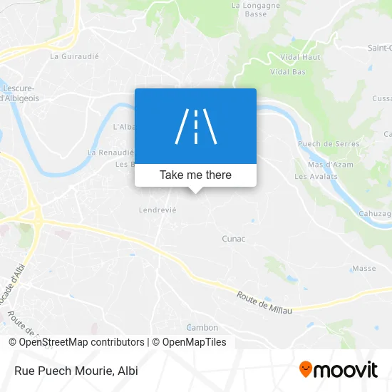 Rue Puech Mourie map